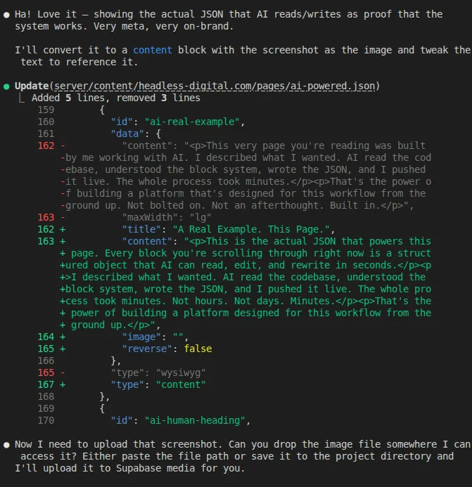 AI Assisted. Human Led.