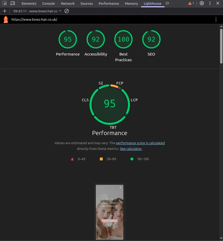 Bows Hair — Migrated in One Day