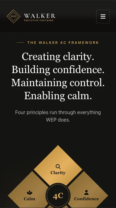 The interactive Walker 4C framework on mobile